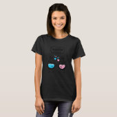 There's Chemistry Between Us Funny Science Valenti T-Shirt (Vorne ganz)