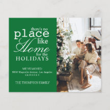 There's no Place Like Home Green Photo Moving