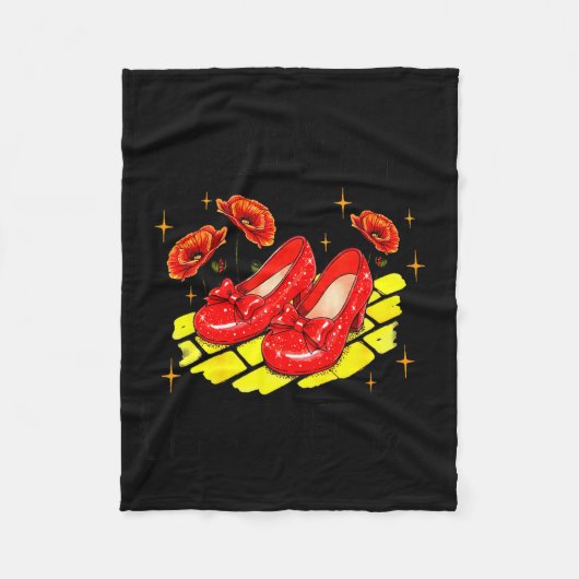 There's No Place Like Las Vegas Fleecedecke (Vorderseite)