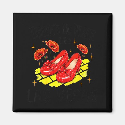 There's No Place Like Las Vegas Magnet (Vorne)