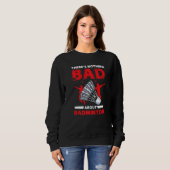 Theres Nothing Bad About Badminton  Player Sweatshirt (Vorne ganz)