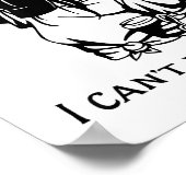 There's Nothing I Can't Do Except Reach The Top Sh Poster (Ecke)