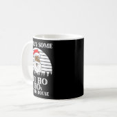There's Some Ho Ho Hos In This House Funny Christm Kaffeetasse (Vorderseite Links)