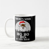 There's Some Ho Ho Hos In This House Funny Christm Kaffeetasse (Links)