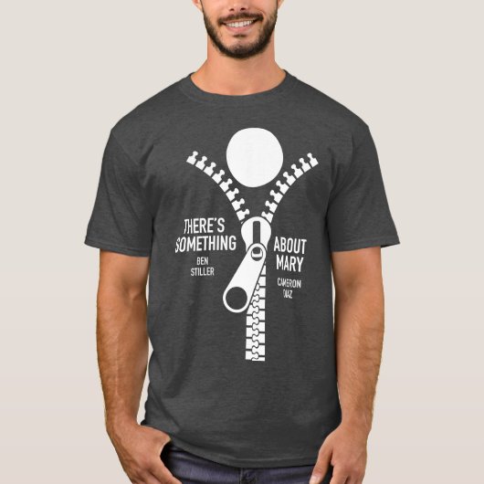 Theres Something About Mary Alternative Poster T-Shirt (Vorderseite)