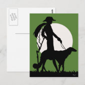 Theresa in Green - Postkarten (Vorne/Hinten)