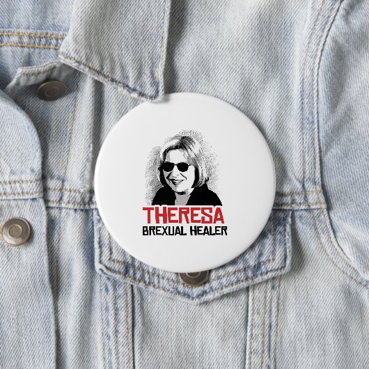 Theresa kann - Brexual Heiler - - Button (Beispiel)