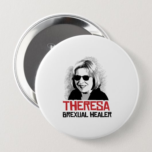 Theresa kann - Brexual Heiler - - Button (Vorne & Hinten)
