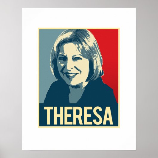Theresa Propaganda Poster - (Vorne)