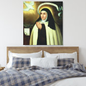 Theresa von Avila 1570 Leinwanddruck (Insitu (Schlafzimmer))