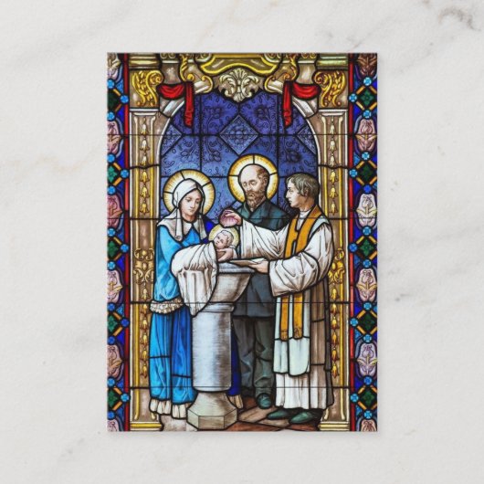 Therese Maria Baptisse Platzkarte (Vorderseite)