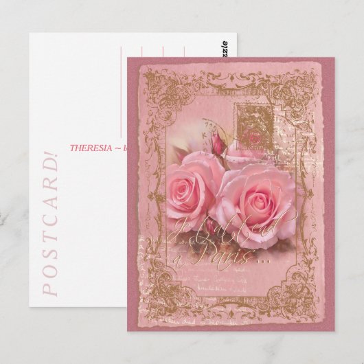 Theresia - Postkarte (Vorne/Hinten)