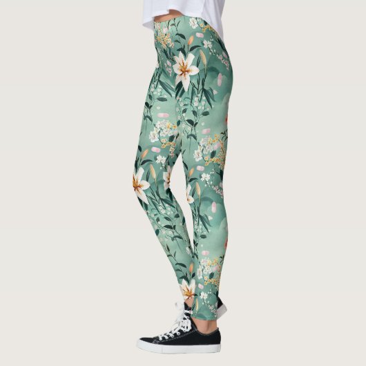 Theriak und Tigerlilien Leggings (Links)