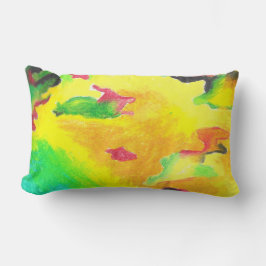 Thermal Abstrakt von AnyaC Lendenkissen