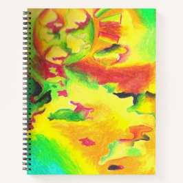 Thermal Abstrakt von AnyaC Notizblock