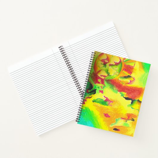 Thermal Abstrakt von AnyaC Notizblock (Innenseite)