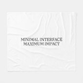 Thermal Recovery | Minimal Interface Technical  Fleecedecke (Vorderseite (Horizontal))