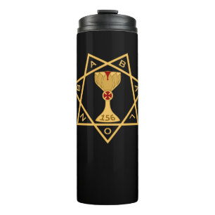 Thermal Tasse Star des Babalon Gold Logos