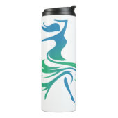 Thermal Travel Beg mit einem lebendigen Tänzer Thermosbecher (Nach links gedreht)