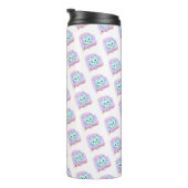 Thermal Tumbler Cat Be Mine Pink Hearts Thermosbecher (Nach rechts gedreht)