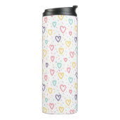 Thermal Tumbler Colorful Hearts Thermosbecher (Nach links gedreht)