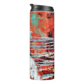 Thermal Tumbler – Corrosion Pulse Thermosbecher (Nach rechts gedreht)