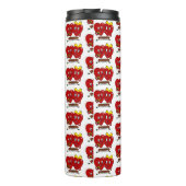Thermal Tumbler Couple Red Hearts Thermosbecher (Rückseite)