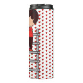 Thermal Tumbler Couple Red Hearts Thermosbecher (Rückseite)