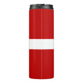 Thermal Tumbler (Dänische Flagge) Thermosbecher (Rückseite)