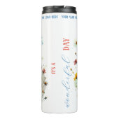 Thermal Tumbler - EIN WUNDERBARER TAG VAR02 Thermosbecher (Rückseite)