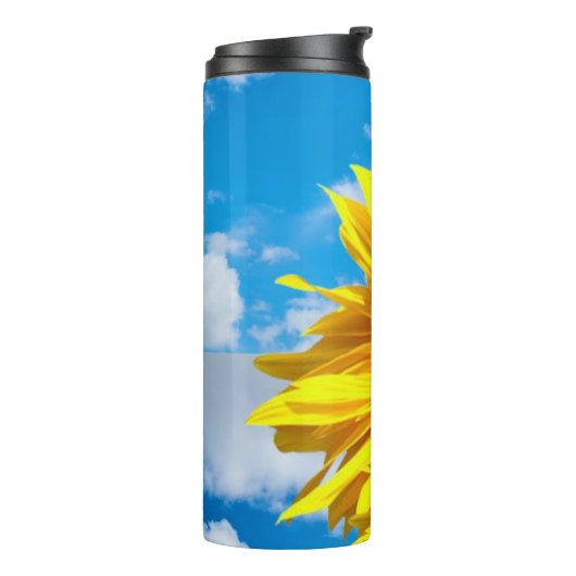 Thermal Tumbler Floral Sunflower Thermosbecher (Nach links gedreht)