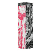 Thermal Tumbler – Friction Lands Abstract Design Thermosbecher (Rückseite)