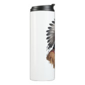 Thermal Tumbler - Indigene Amerikaner Thermosbecher (Nach links gedreht)