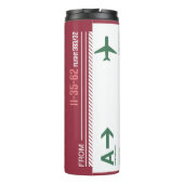 Thermal Tumbler - Inspiriertes Design der Travel T Thermosbecher (Rückseite)