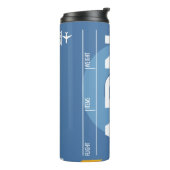 Thermal Tumbler - Inspiriertes Design der Travel T Thermosbecher (Nach links gedreht)