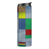 Thermal Tumbler MidMod Pride Rainbow Graffiti Thermosbecher (Nach links gedreht)