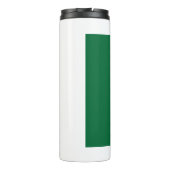 Thermal Tumbler mit der Flagge Algeriens Thermosbecher (Rückseite)