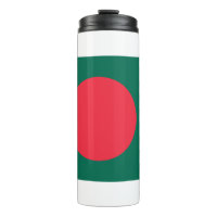 Thermal Tumbler mit der Flagge Bangladeschs