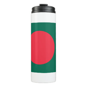 Thermal Tumbler mit der Flagge Bangladeschs Thermosbecher