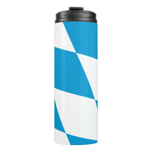 Thermal Tumbler mit der Flagge Bayerns, Deutschlan Thermosbecher (Vorderseite)