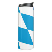 Thermal Tumbler mit der Flagge Bayerns, Deutschlan Thermosbecher (Nach links gedreht)