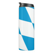 Thermal Tumbler mit der Flagge Bayerns, Deutschlan Thermosbecher (Nach rechts gedreht)