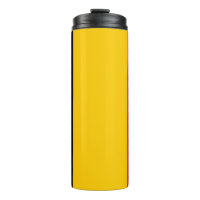Thermal Tumbler mit der Flagge Belgiens