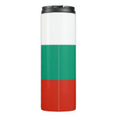 Thermal Tumbler mit der Flagge Bulgariens Thermosbecher (Rückseite)