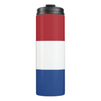 Thermal Tumbler mit der Flagge der Niederlande