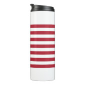 Thermal Tumbler mit der Flagge der USA Thermosbecher (Nach rechts gedreht)
