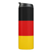 Thermal Tumbler mit der Flagge Deutschlands Thermosbecher (Nach rechts gedreht)