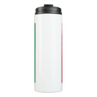 Thermal Tumbler mit der Flagge Italiens