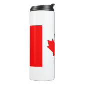 Thermal Tumbler mit der Flagge Kanadas Thermosbecher (Nach links gedreht)