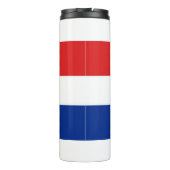 Thermal Tumbler mit der Flagge Kroatiens Thermosbecher (Rückseite)